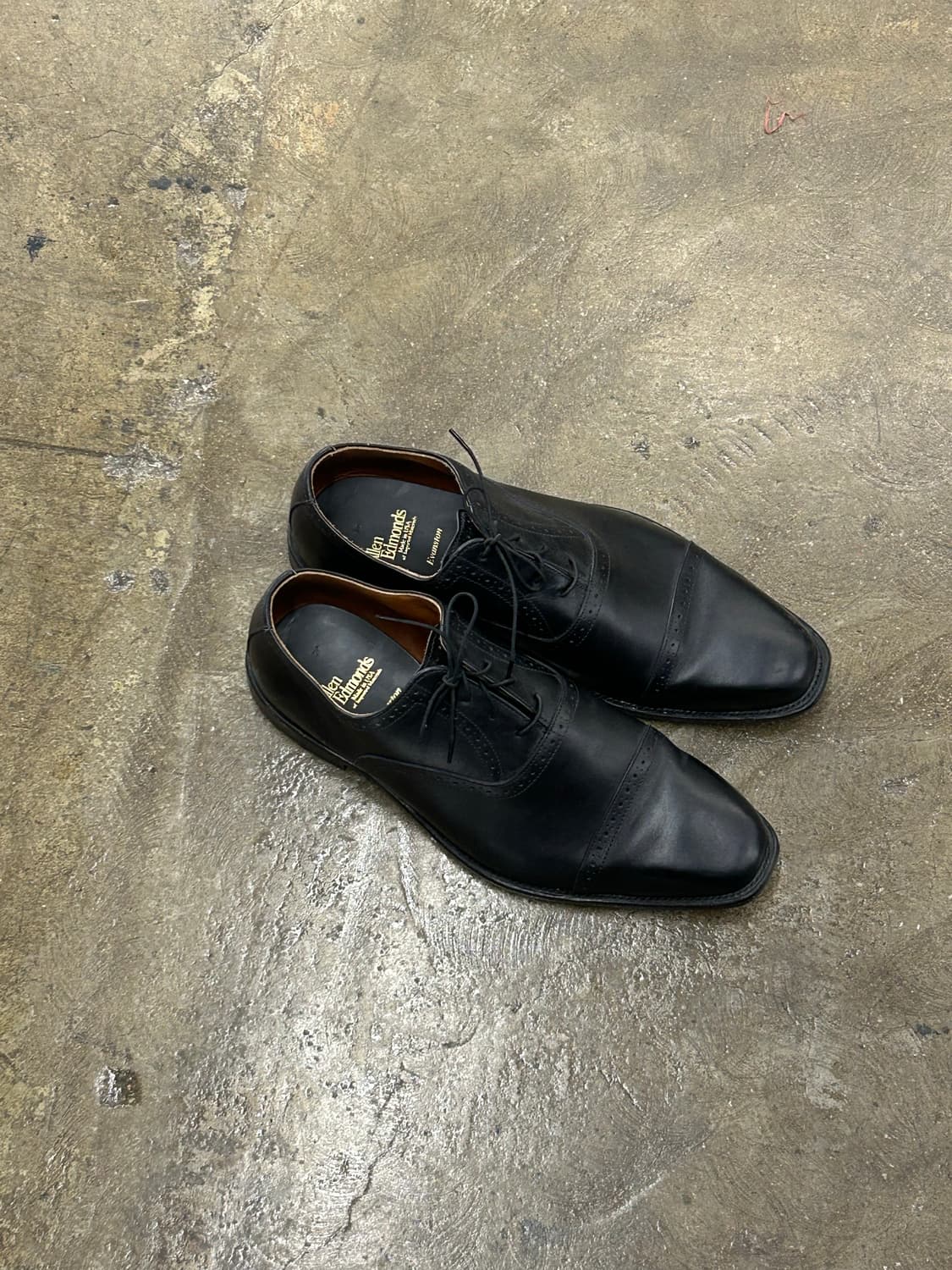 미국 앨런애드몬즈(Allen Edmonds) 가죽 블랙 구두 상품이미지3