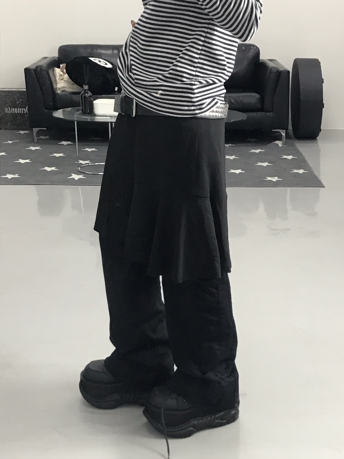 Dkny Black flared skirt 상품이미지2
