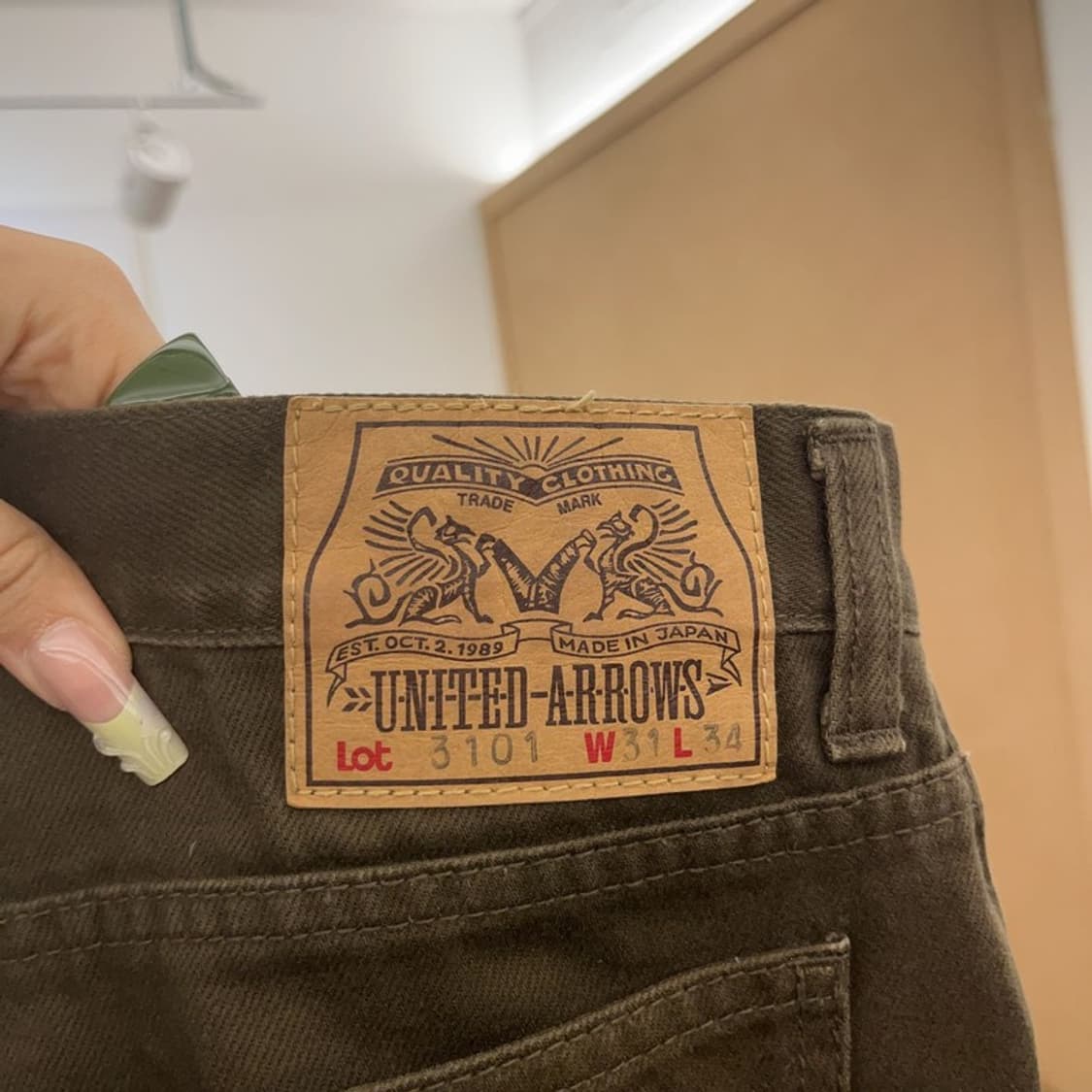 유나이티드 에로우즈 컨트리 빈티지 코튼팬츠 31인치 C08111 상품이미지5