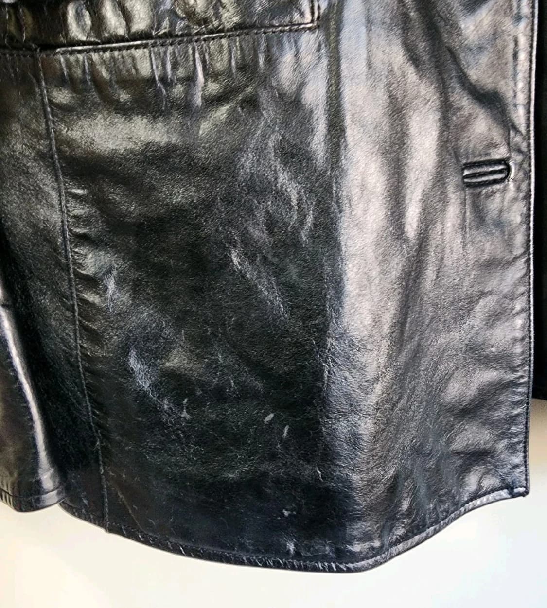 올드 갭 레더 블레이저 상품이미지7