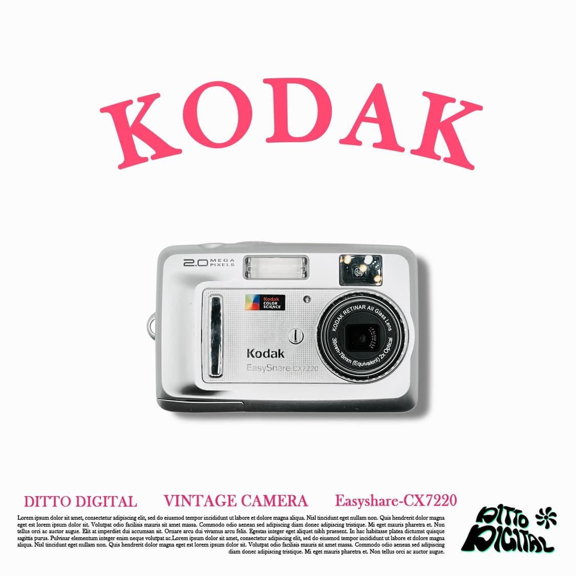 Kodak Easyshare Cx7220디카 상품이미지1