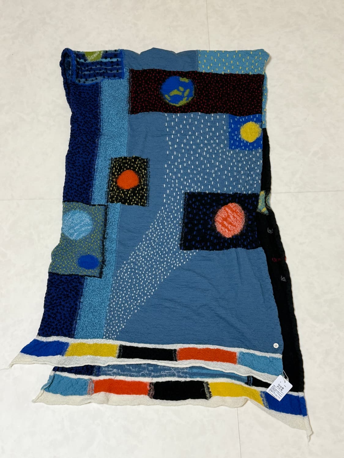 캐피탈 쉬링크 플리스 울 스페이스 가베 스카프 상품이미지3