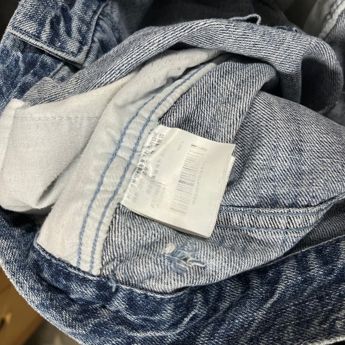 [XL/34] 마크곤잘레스 와이드 데님 청바지 상품이미지7