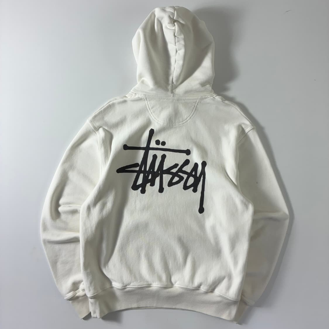 Stussy  스투시 베이직 코튼 백로고 후드티  상품이미지2