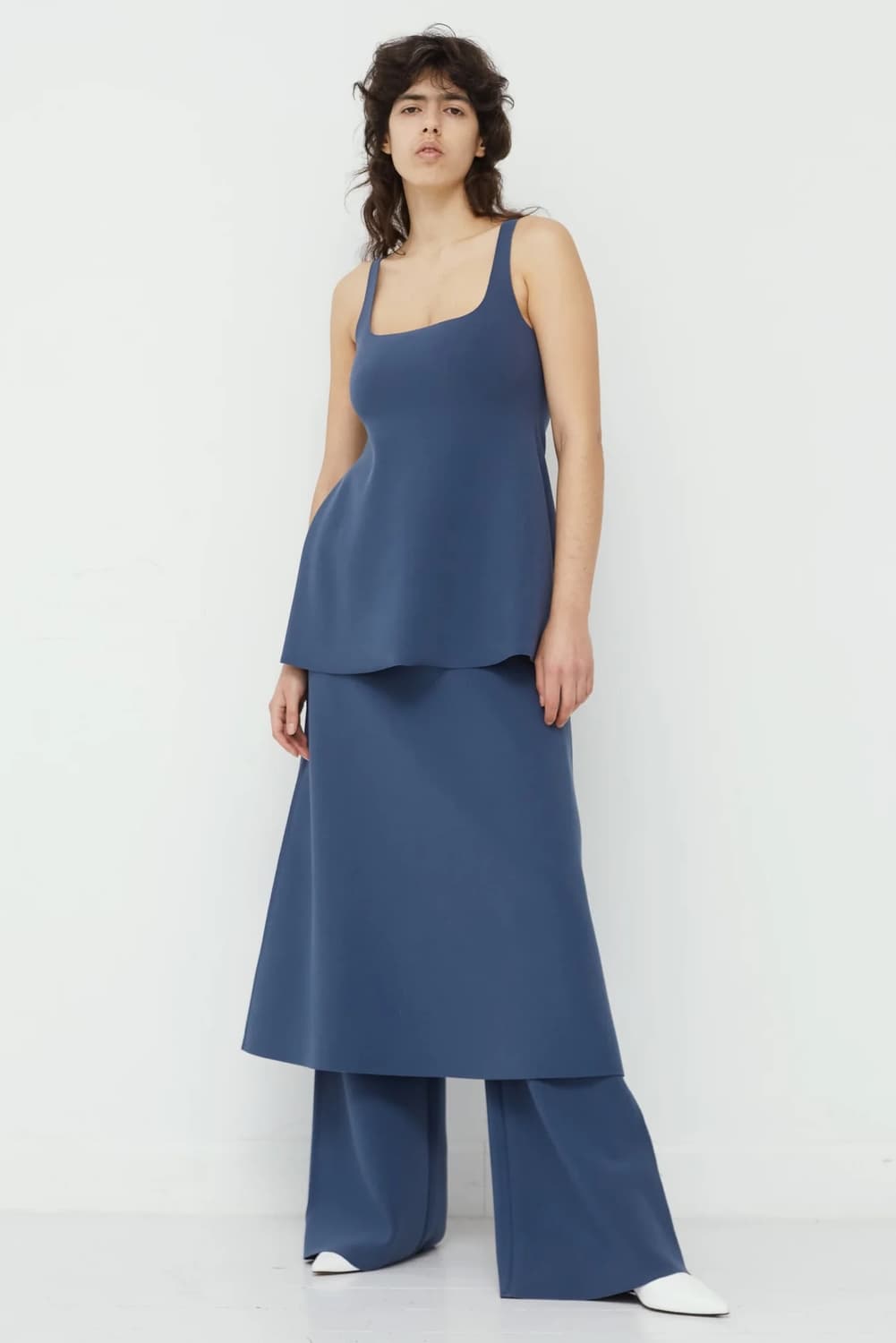 BIRROT LAY4 Skirt MIDNIGHT BLUE 1 SIZE 상품이미지1