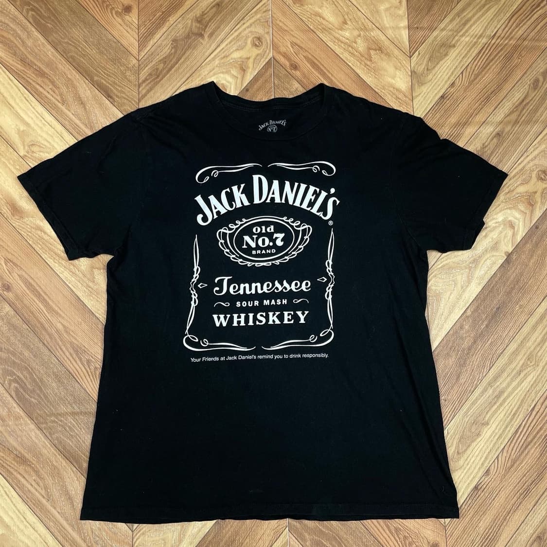 잭다니엘스 프린팅 반팔티셔츠 상품이미지1