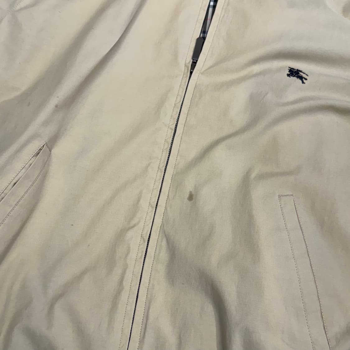 버버리 베이지 블루종 자켓 상품이미지7