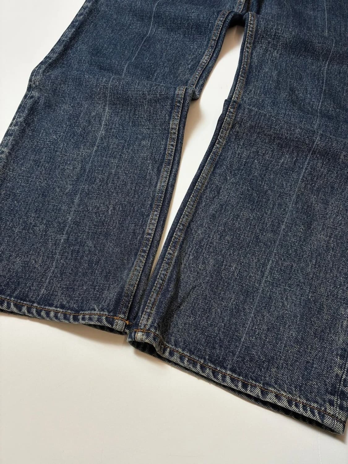 모드나인 블랙 스타더스트 스트레이트 데님 팬츠 PN9340 상품이미지4