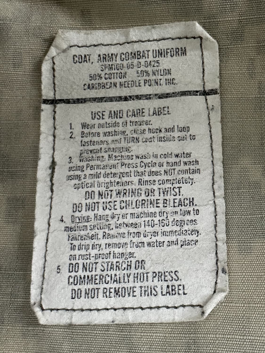 미군 구형 ACU 전투복 상의 (M/R) (L) 상품이미지8