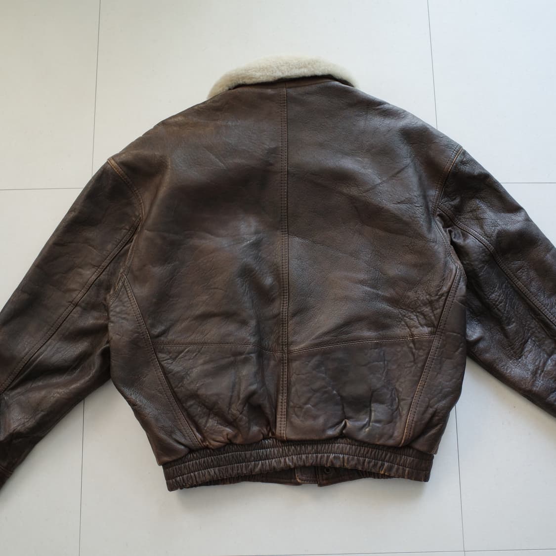 [일본] 레드 빈즈 앤 라이스 G-1 가죽 자켓 44 A-2 상품이미지8