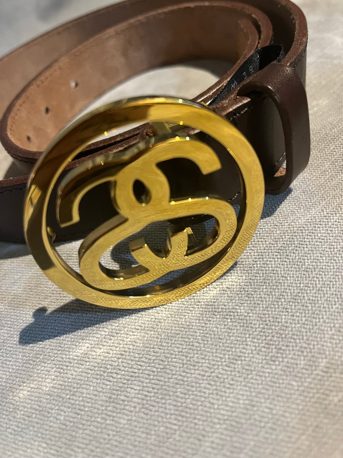 스투시 SS링크 버클 레더벨트 상품이미지4