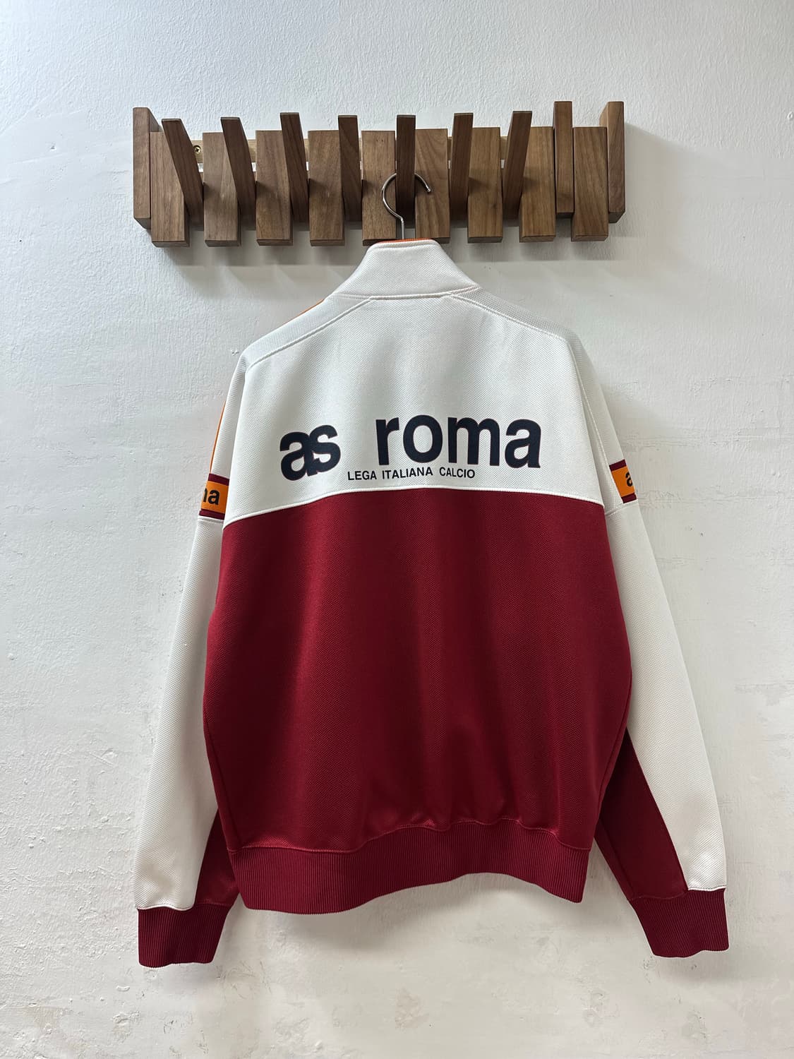 AS Roma 1993 이탈리아 풋볼 리그 공식 트랙 져지 자켓 상품이미지5