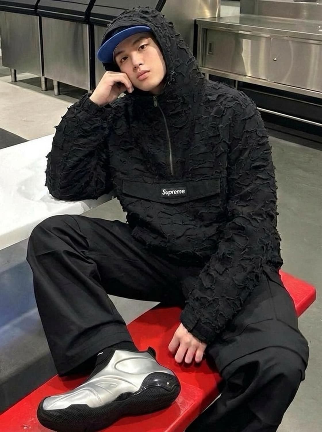 Supreme x Griffin 컷팅 길리 후드아노락 자켓 상품이미지1