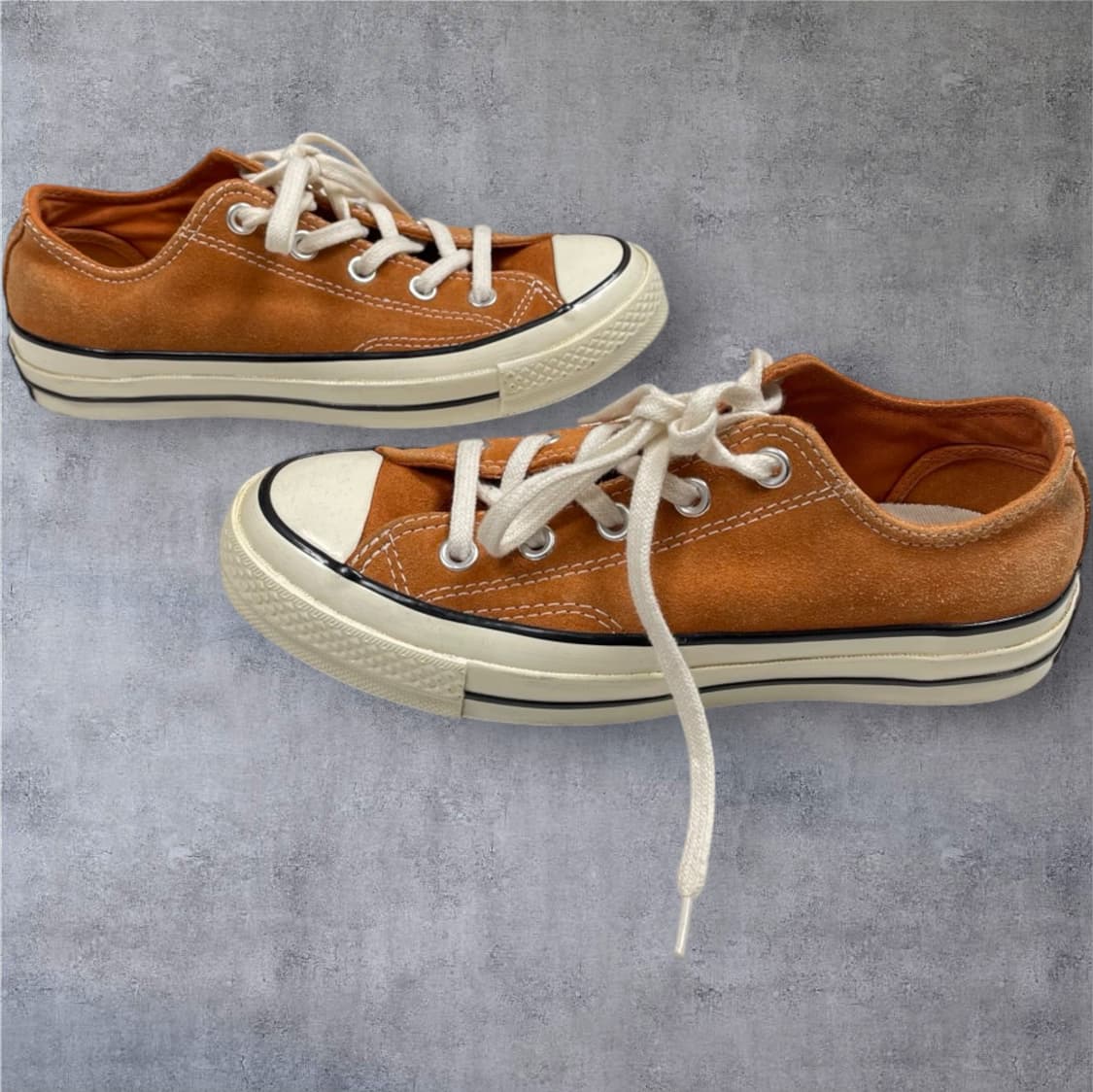 컨버스 Converse 오렌지 스웨이드 척테일러 로우 230 상품이미지2