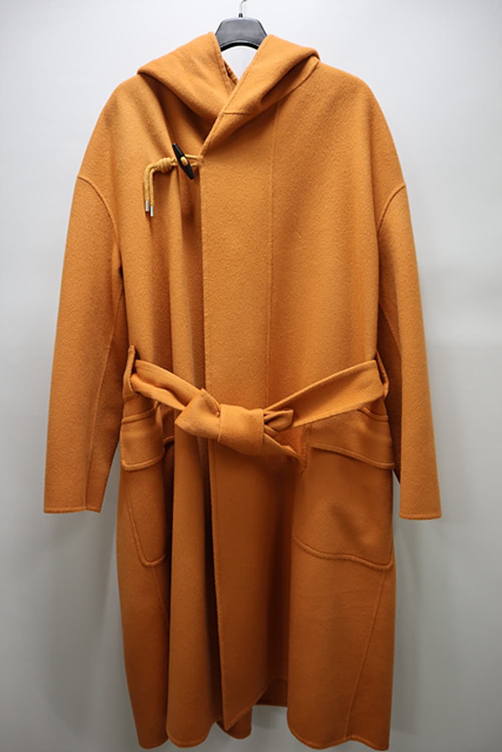 시스템 후드 캐시미어혼방 롱 코트 21년식 오버핏~ 한섬 상품이미지2