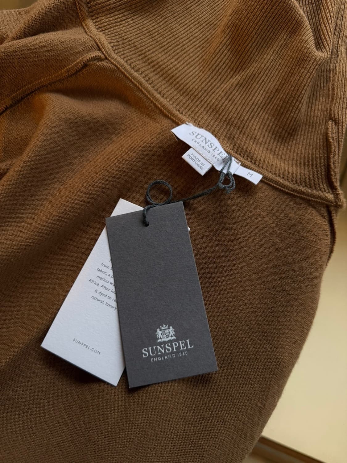 선스펠 터틀넥 니트 남성100 상품이미지7