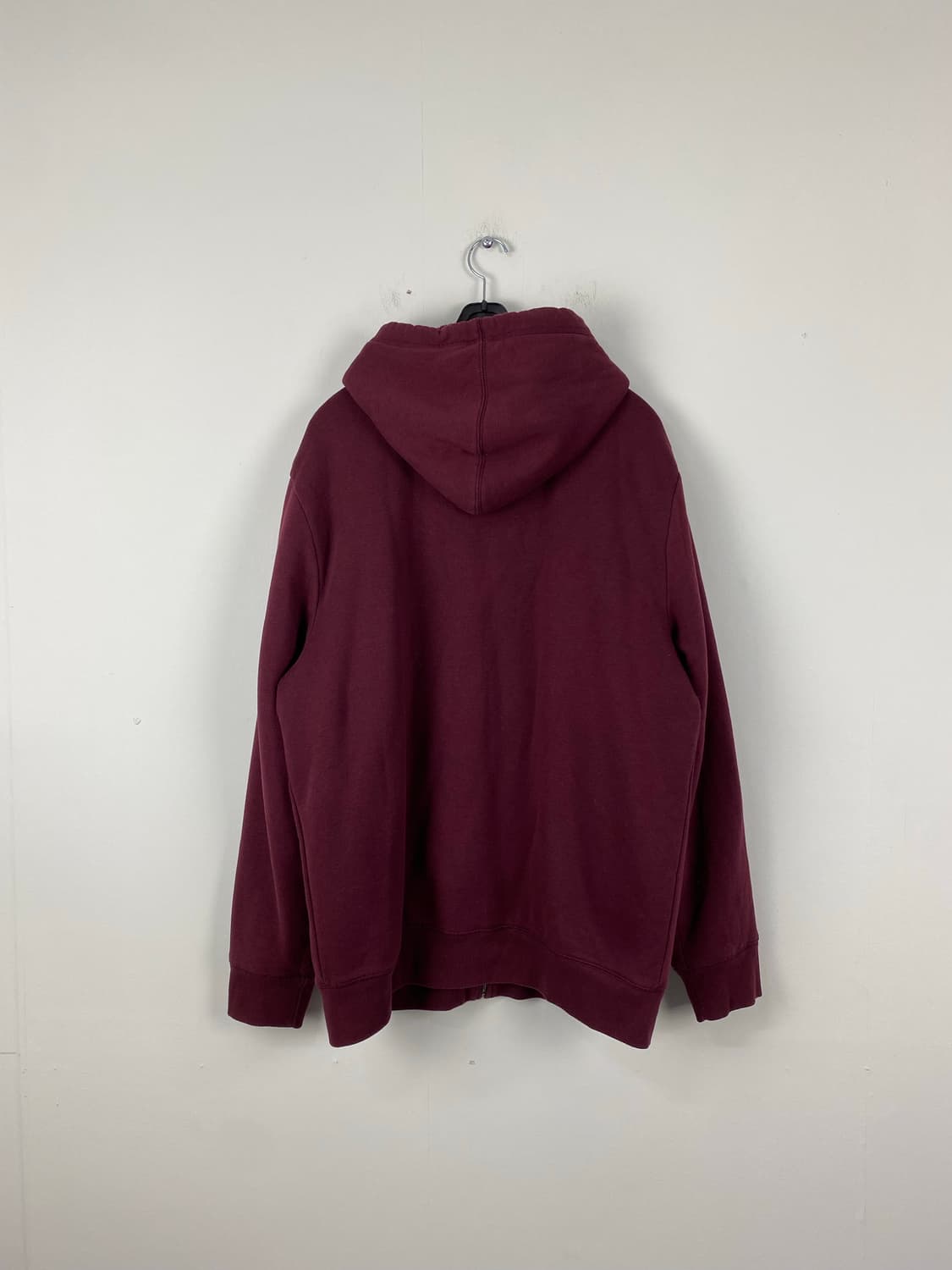 GAP 갭 버건디 보아털 쉐르피 후드집업 L 상품이미지3