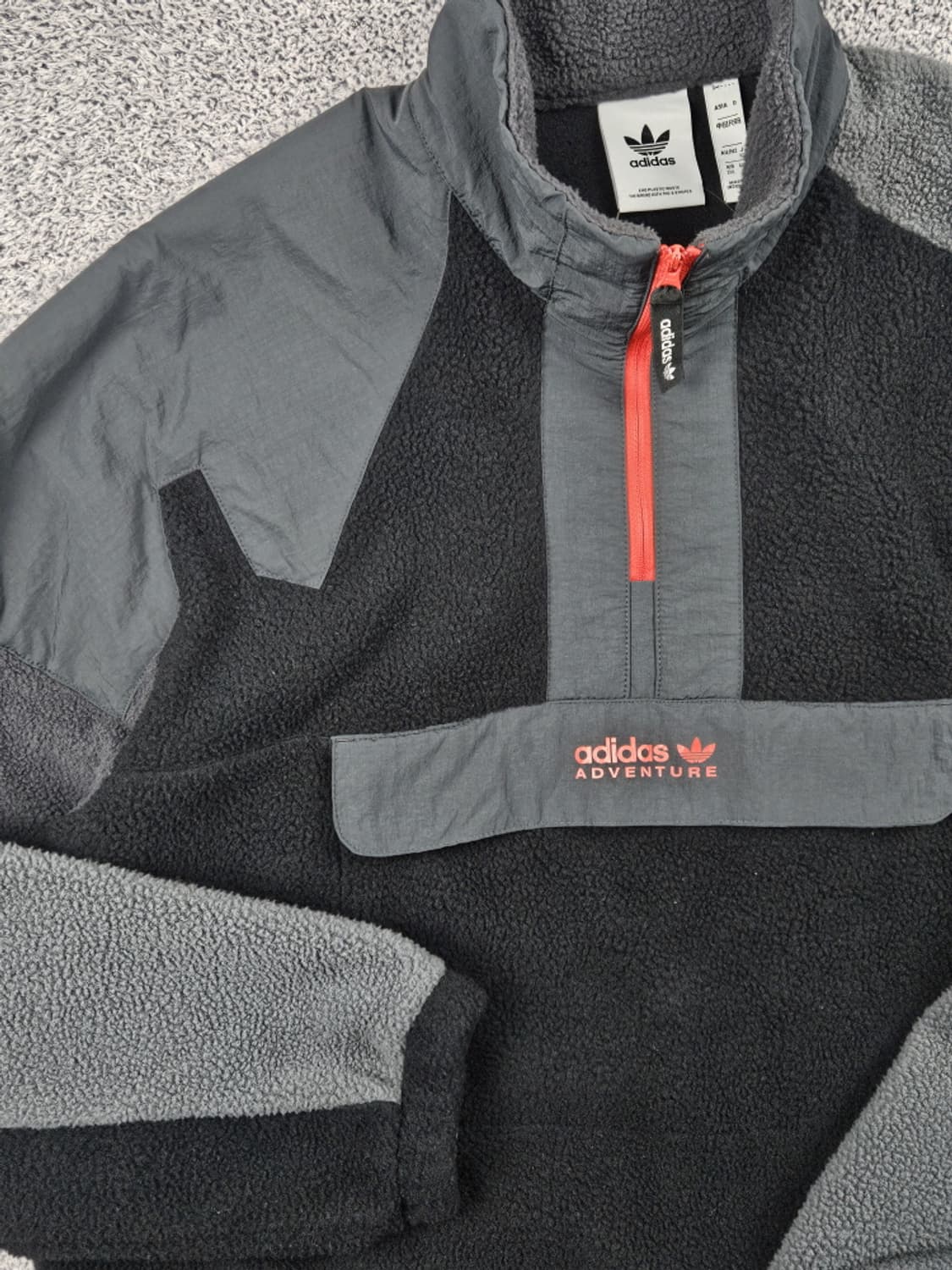 아디다스 어드벤쳐 스쿼미시 플리스 아노락 집업( 2XL ) / 10087 상품이미지6