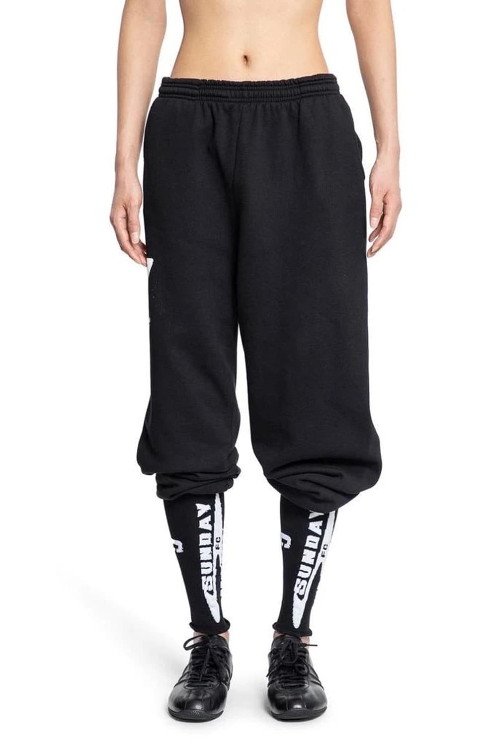 프로토타입스 STIRRUP SWEATPANTS 블랙 상품이미지1