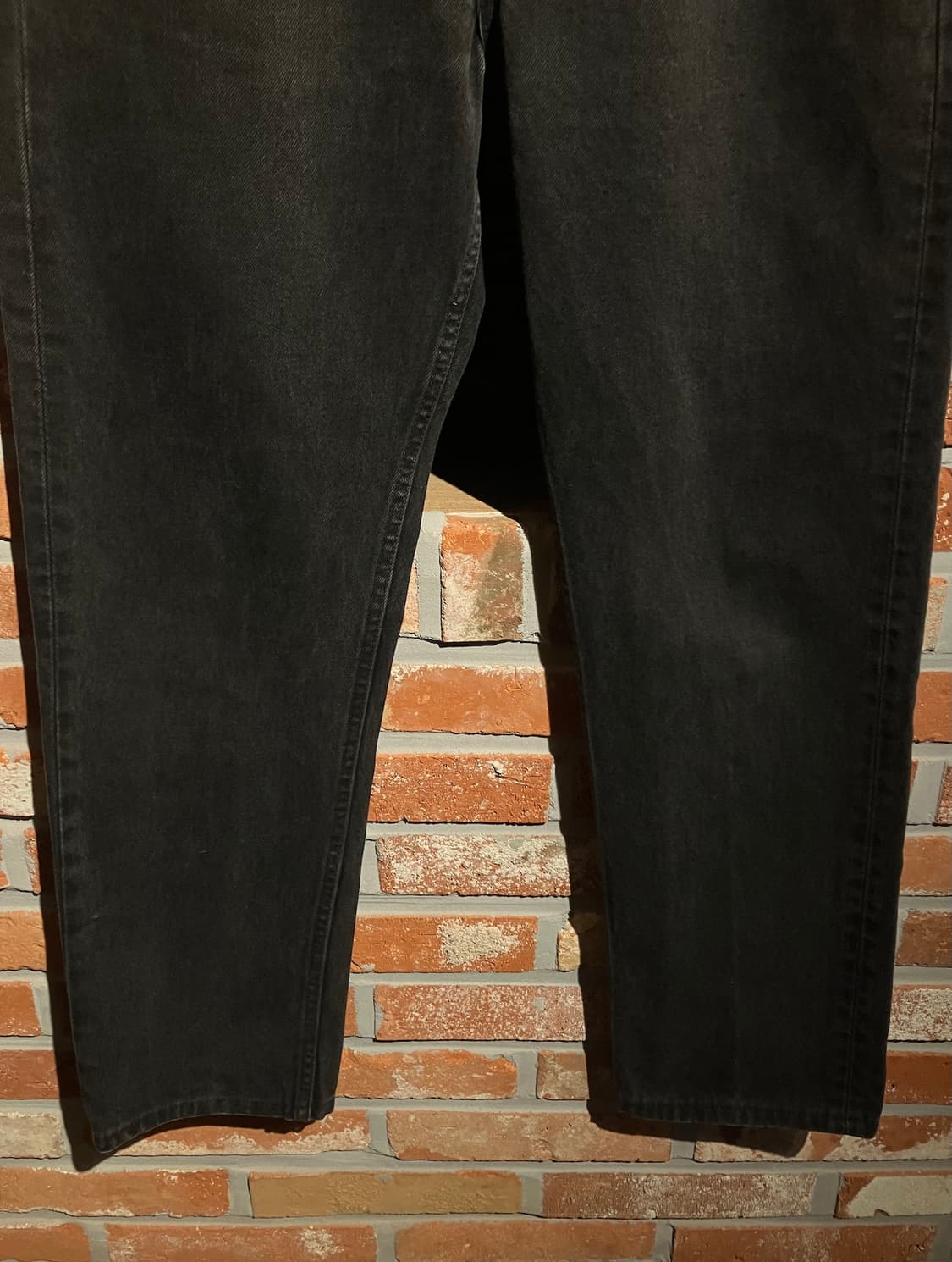 90s USA 빈티지 리바이스 505 블랙 데님 팬츠 상품이미지4