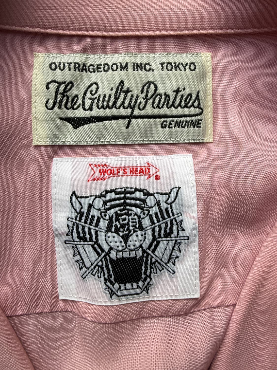 와코마리아 울프스헤드 알로하셔츠 M(L) 상품이미지4