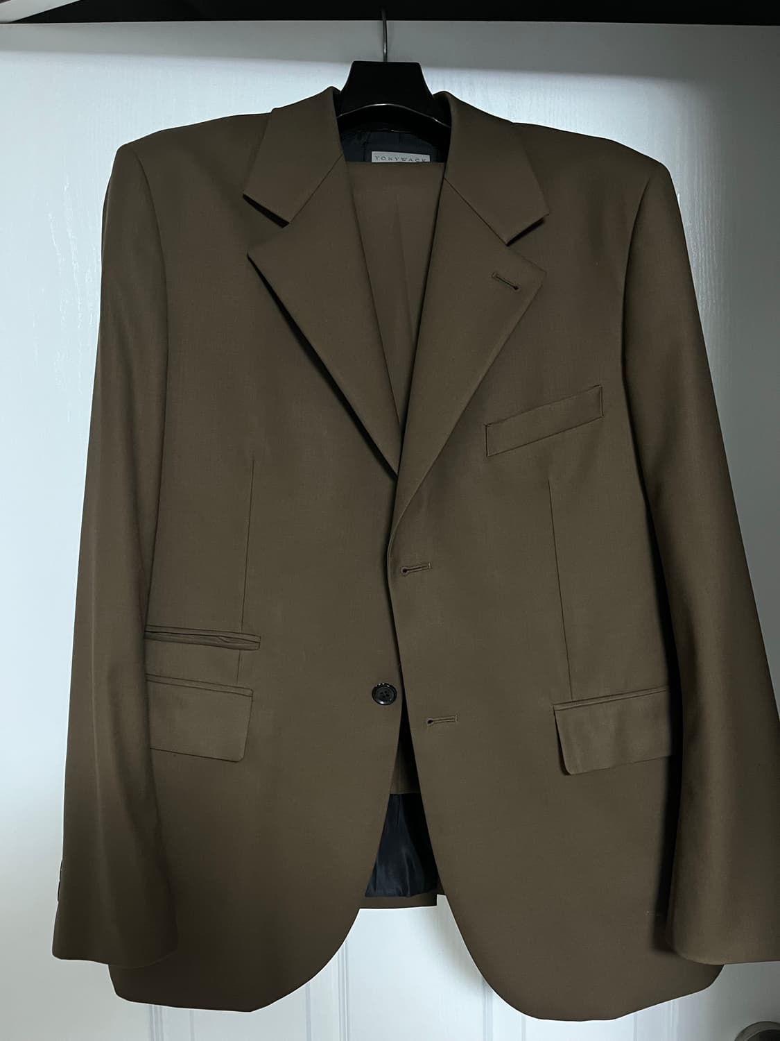 토니웩 럭스브라운 블레이저 및 슬랙스 셋업 상품이미지1