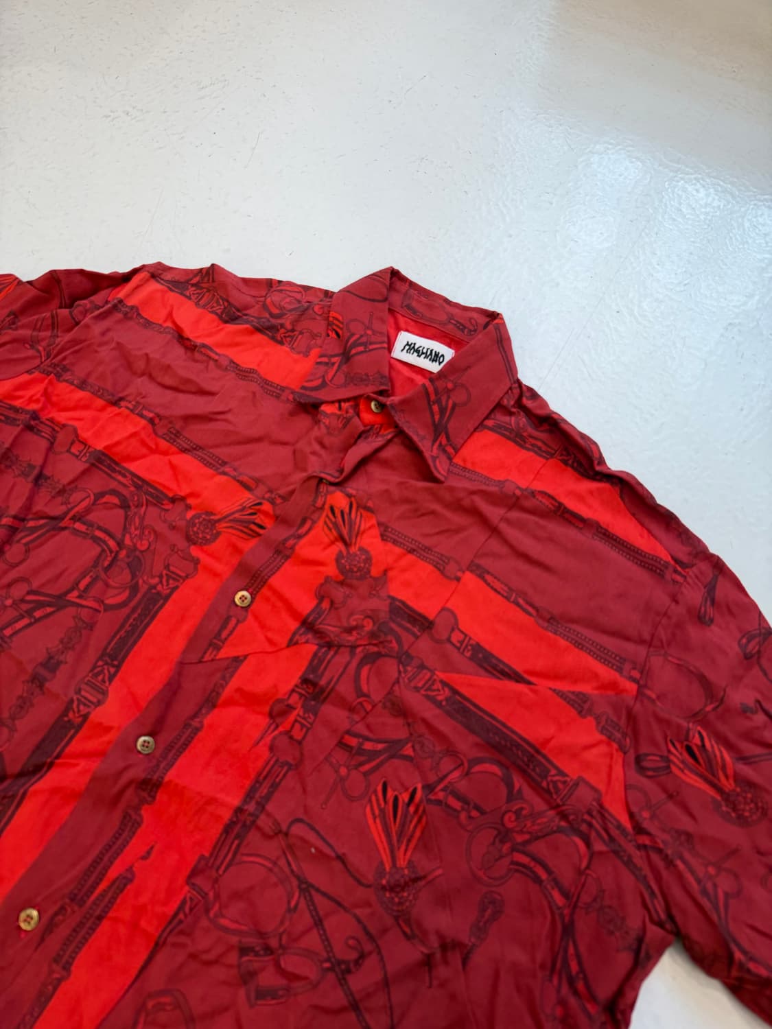 Magliano red cross short sleeve shirt 상품이미지2