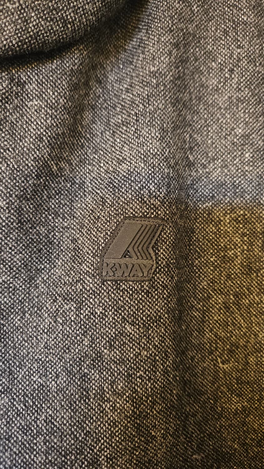 K-WAY(까웨) 블랙 유광&울소재 리버서블 덕다운( XXL) 상품이미지4
