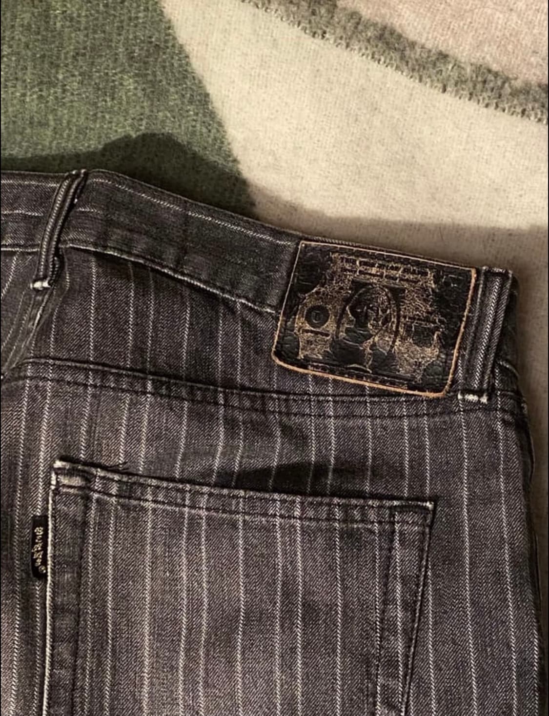 빔즈 스트라이프 부츠컷 플레어진 상품이미지2