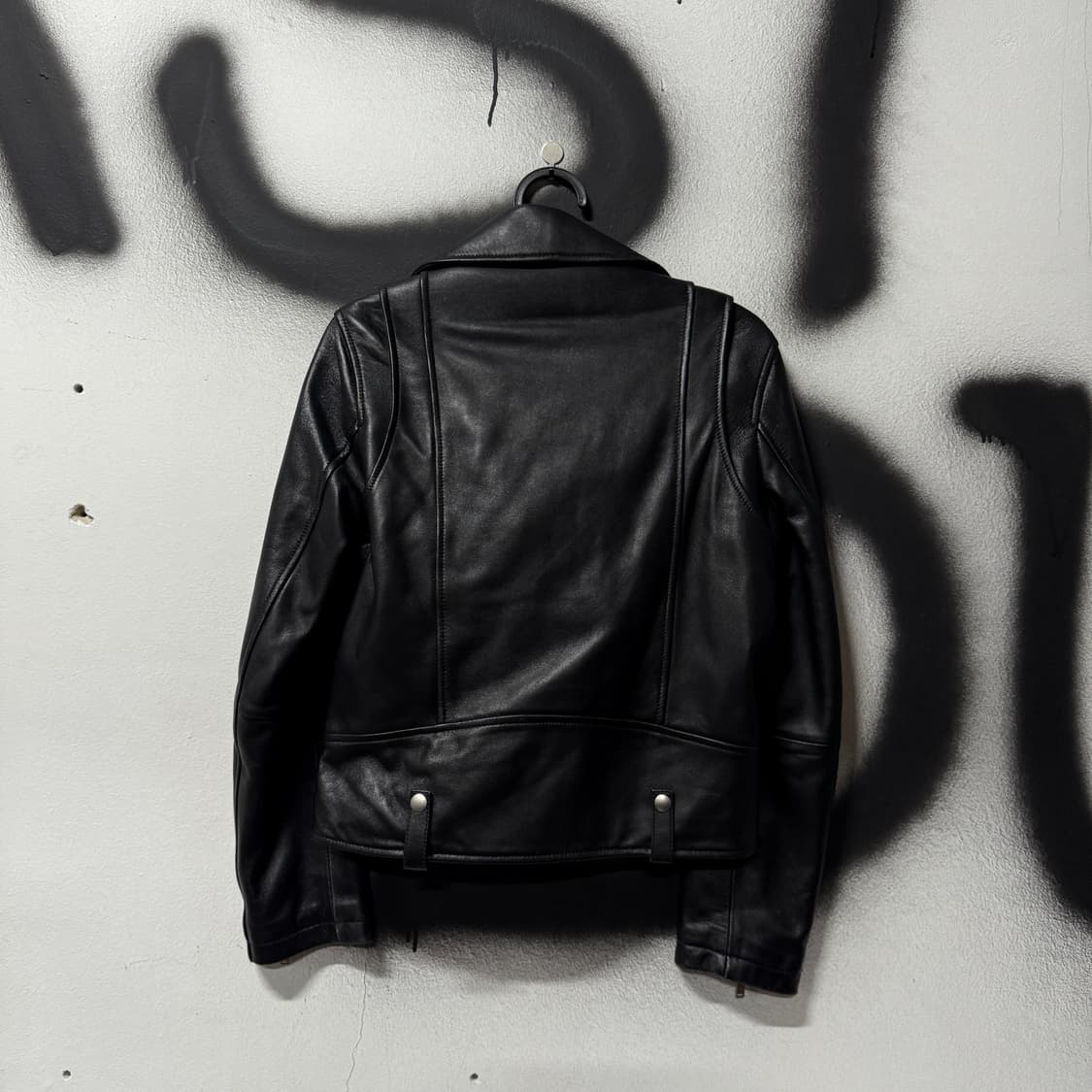 Agingccc 에이징씨씨씨 100% 양가죽 바이커 자켓 상품이미지2