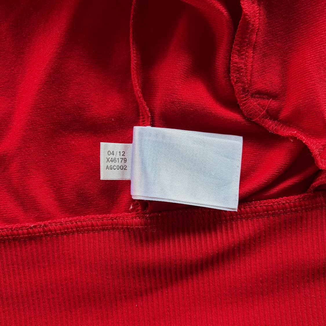 [S-M]아디다스 구형 파이어버드 레드 트랙탑 져지 상품이미지7