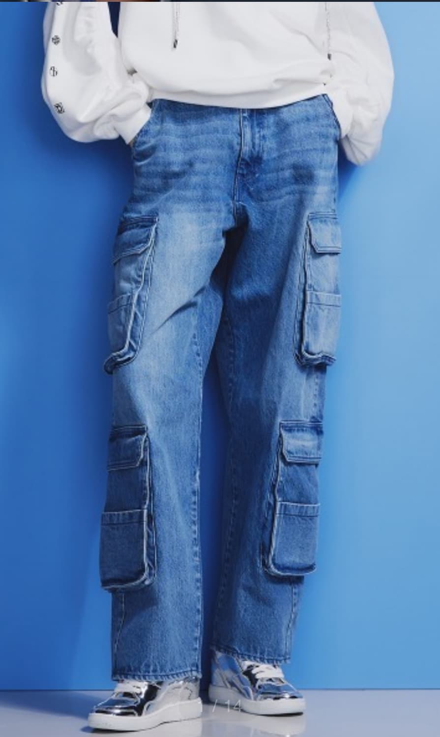 DOUBLE STANDARD CLOTHING 멀티포켓 데님 팬츠 상품이미지9