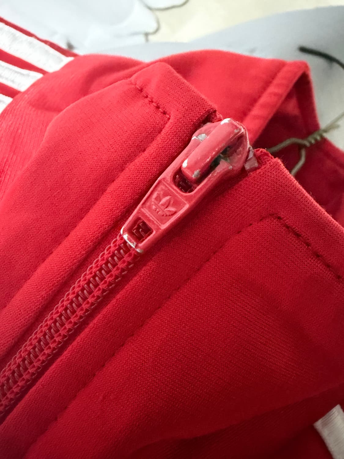 아디다스 레드 파이어버드 져지 트랙탑 스칼렛 IJ7060 상품이미지3