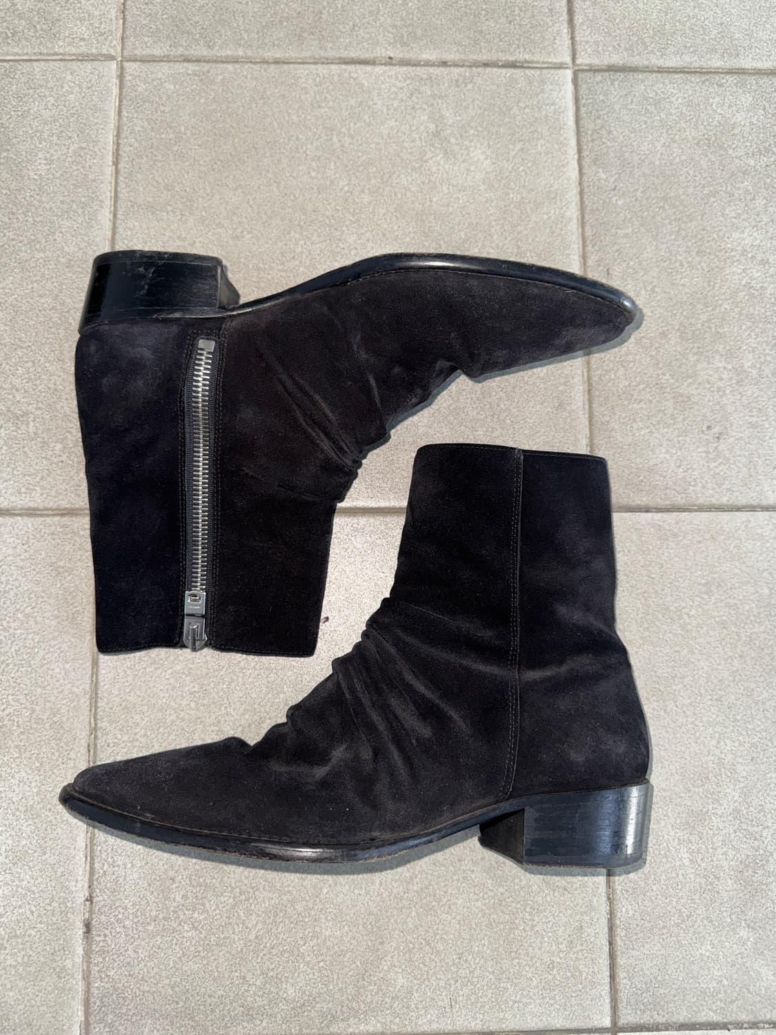 아미리 스키니 스택 부츠 상품이미지1