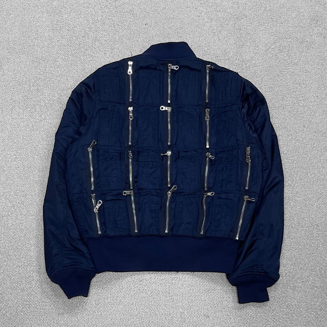 N.Y.Projects 멀티 포켓 ma-1 봄버 자켓 네이비 상품이미지1