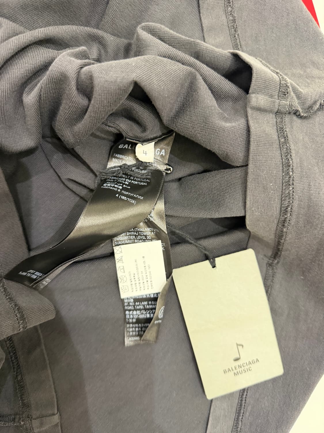 발렌시아가 bfrnd 뮤직 리미티드 티셔츠 상품이미지9