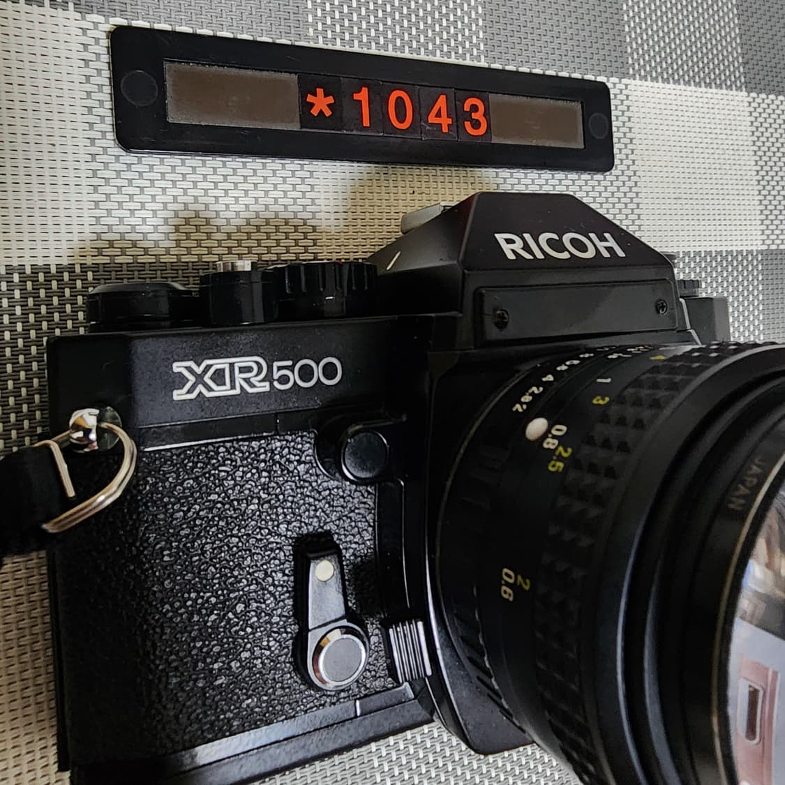 리코 XR-500 필름카메라 1대2렌즈 블랙바디 상품이미지2