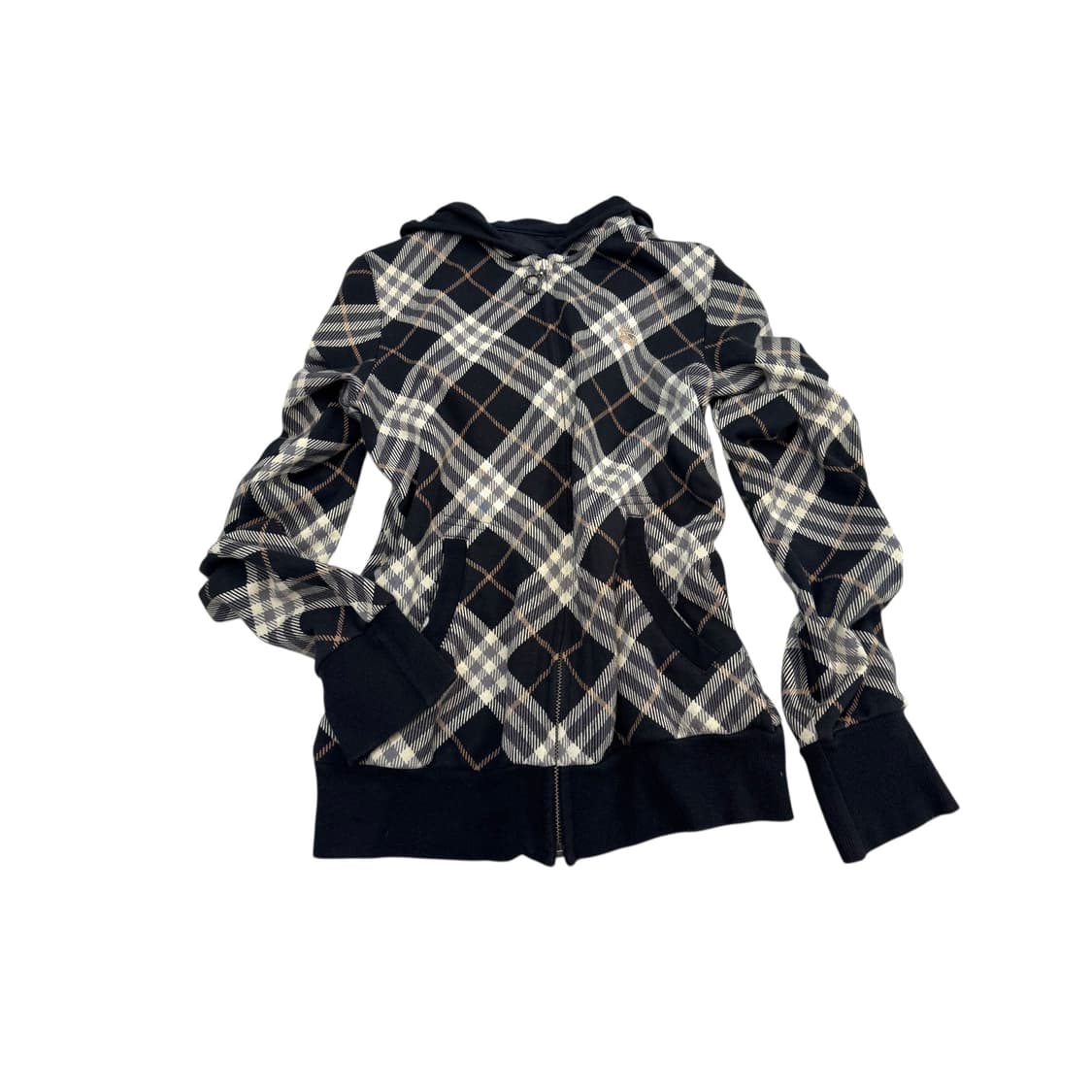Burberry check hooded zip up 상품이미지1