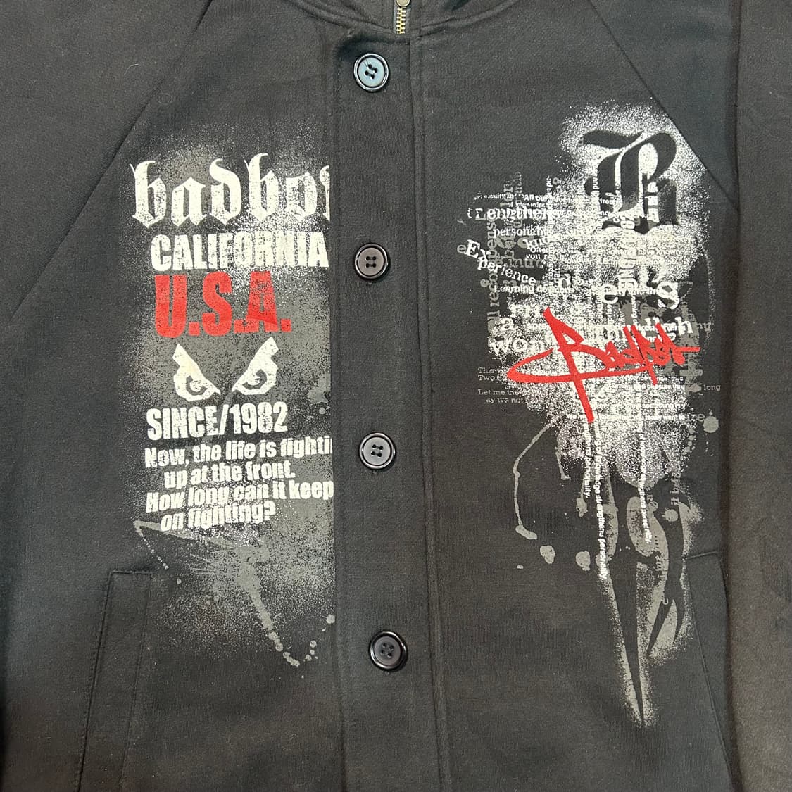 [XL] 배드보이 그래픽 후드집업 상품이미지5