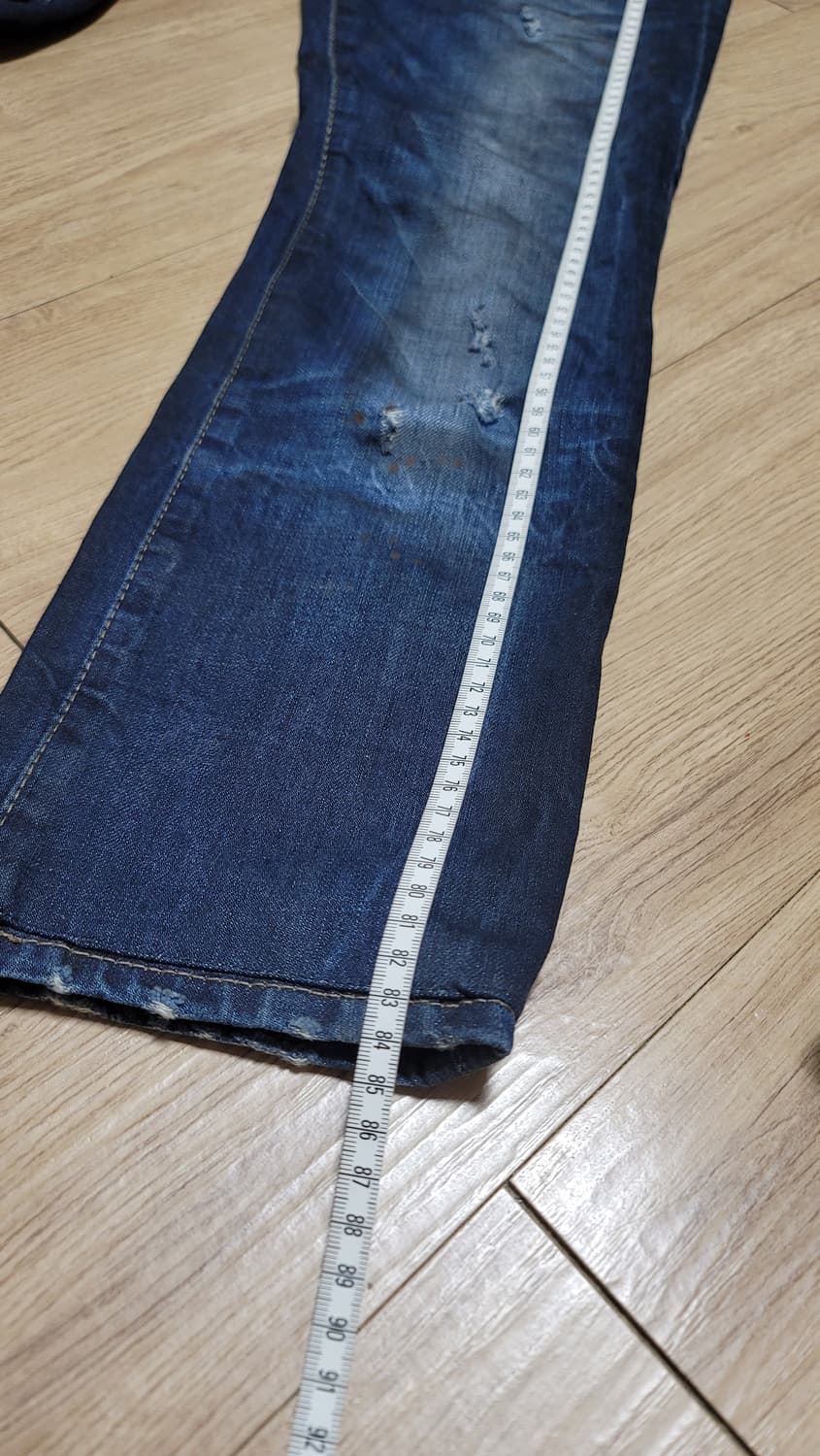 DSQUARED2 디스퀘어드 슬림 워싱 데님 여성 EU38 상품이미지7