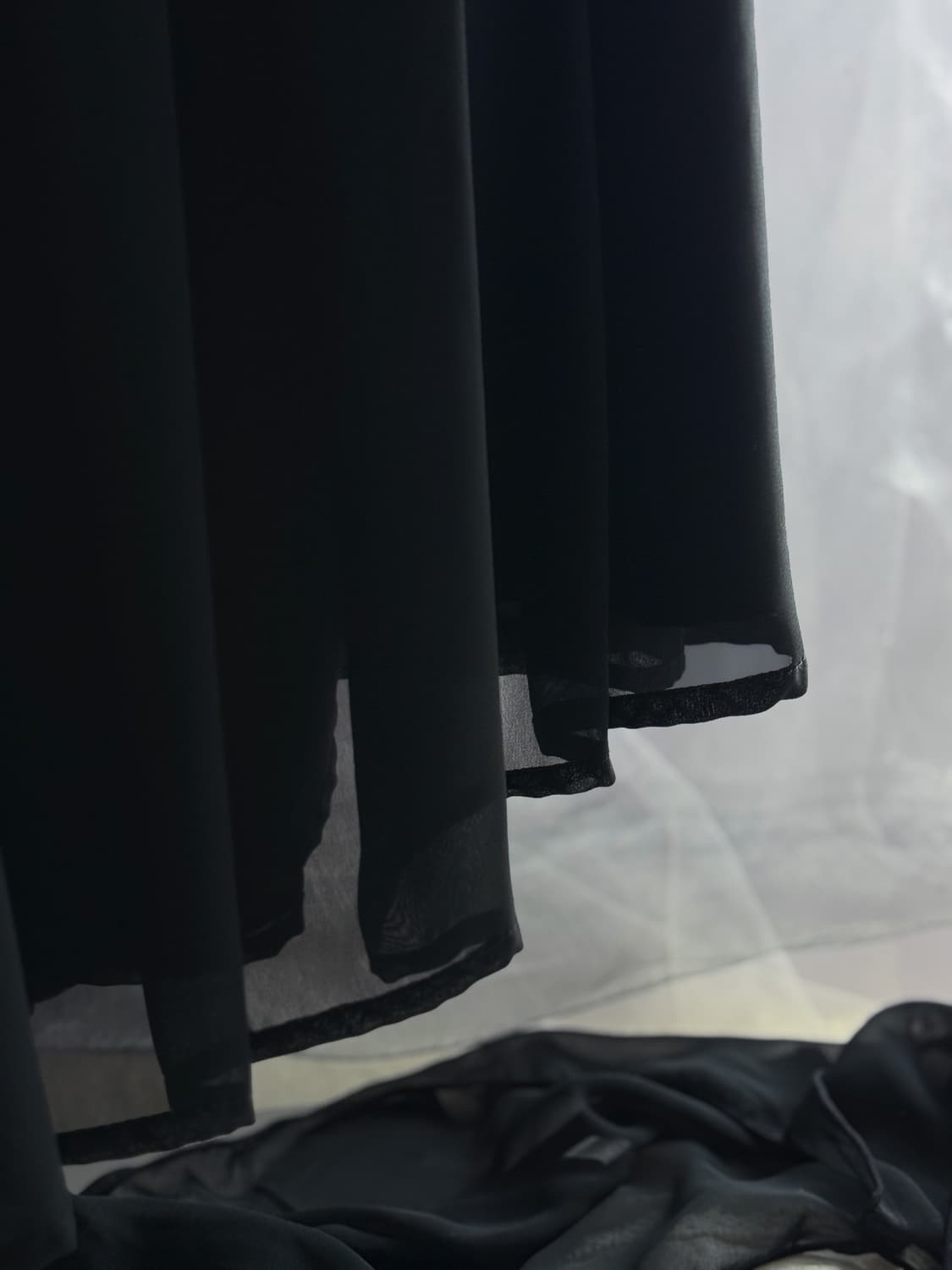 See- Through Pleated Skirt 0216 상품이미지4