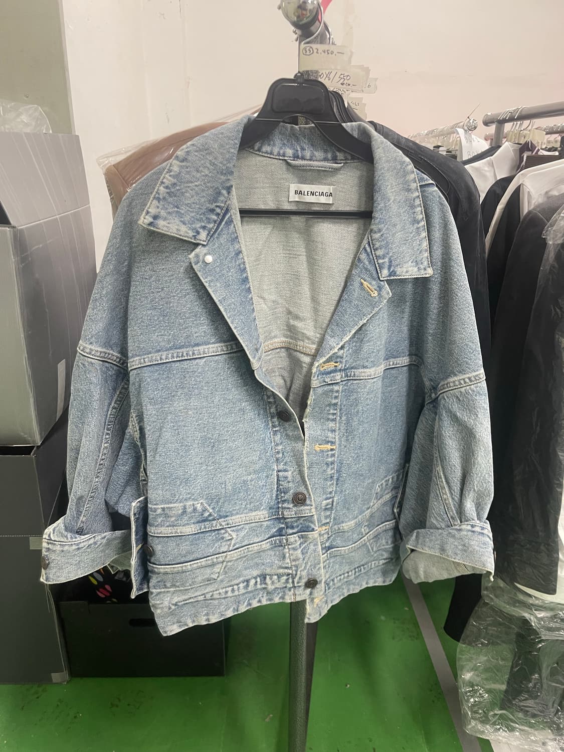 발렌시아가 여성용 청자켓 상품이미지1