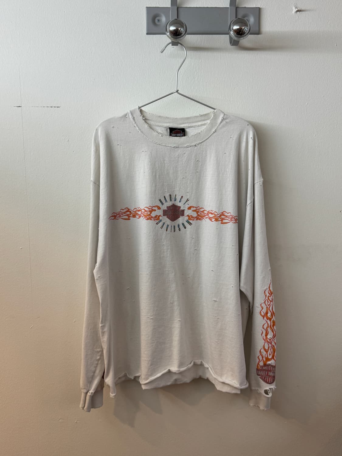Harley davidson flame long sleeve 상품이미지1