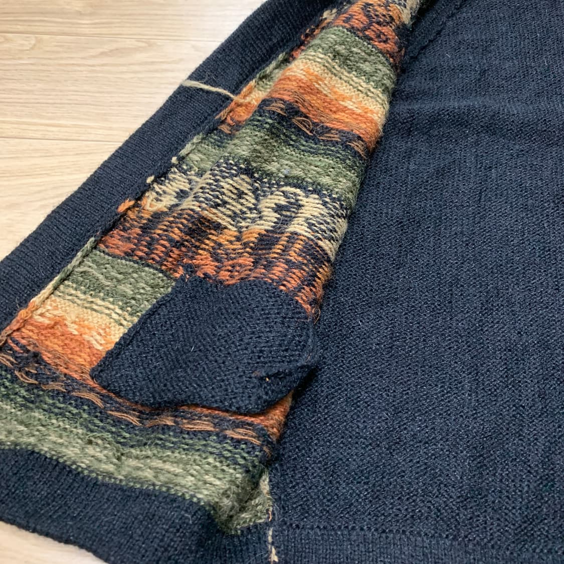 M권장)애니멀패턴 니트 베스트 상품이미지3