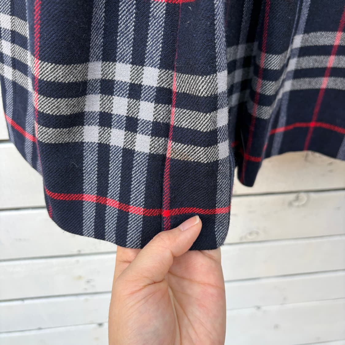 Burberry 버버리 체크 플리츠 스커트 상품이미지5