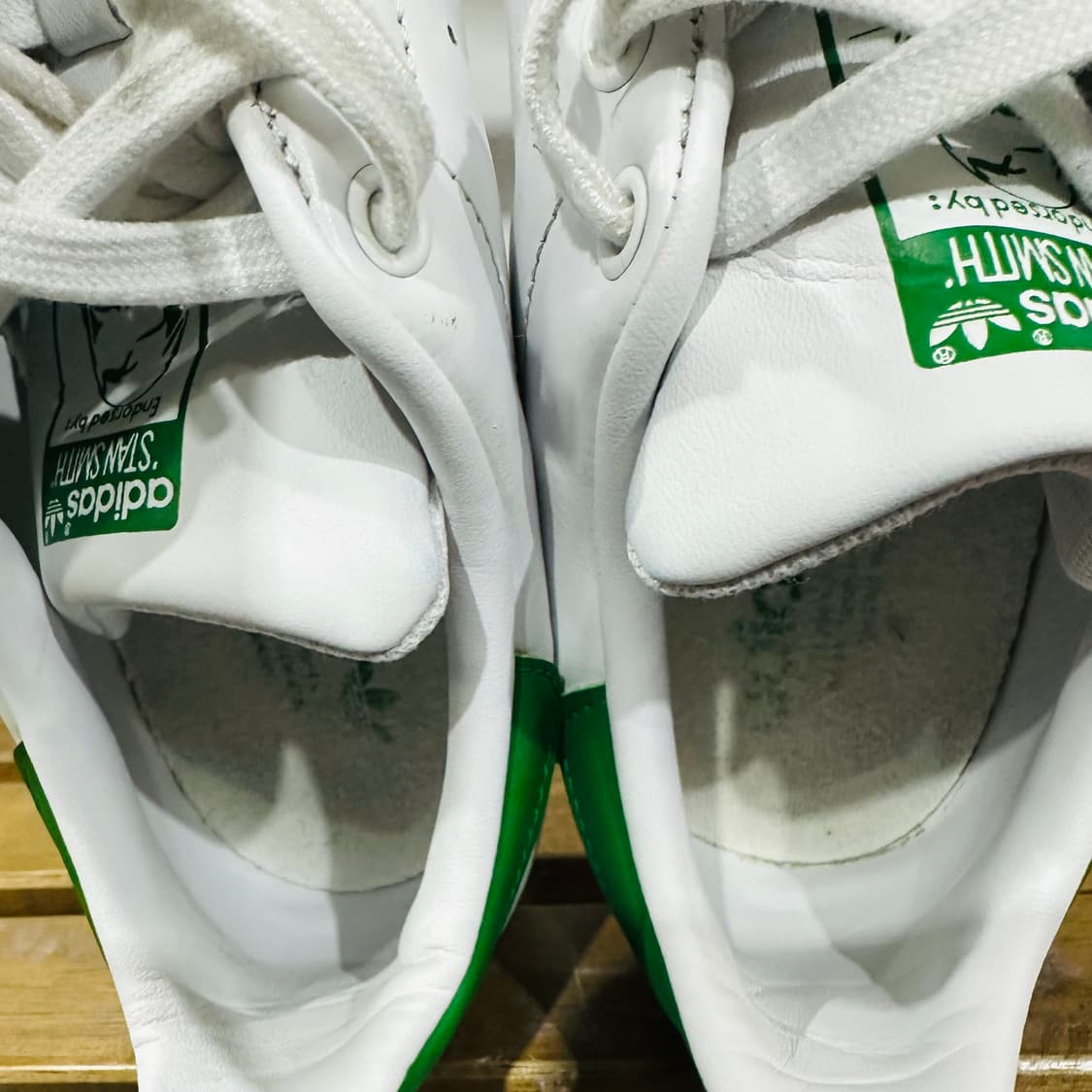 270) 아디다스 운동화 남성 남자 신발 스탠스미스 화이트 그린 상품이미지8
