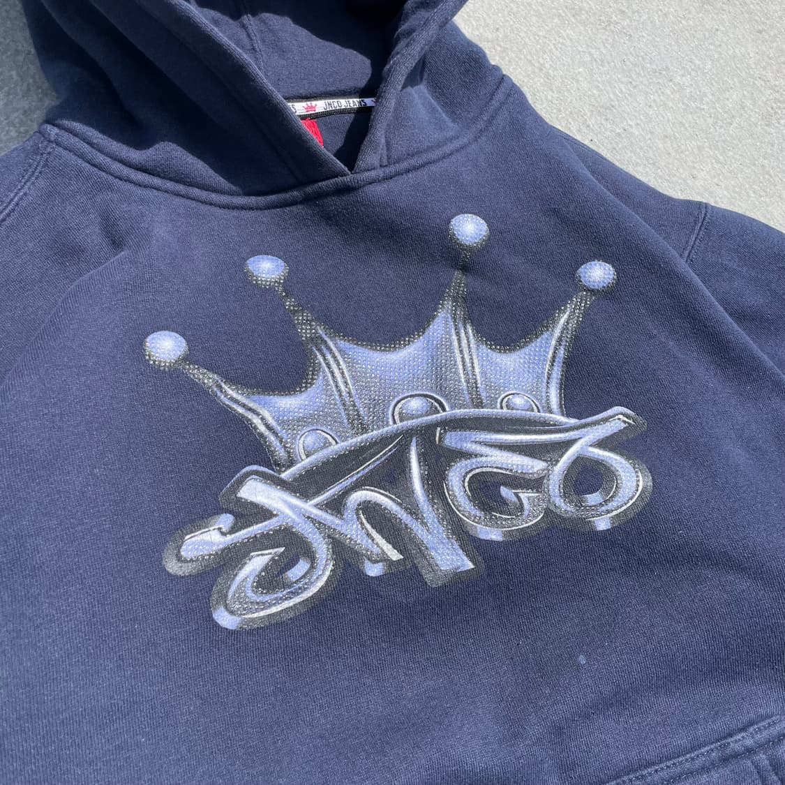JNCO 진코 징코 00s Y2K 드래곤 그래픽 올드스쿨 힙합 후드티 상품이미지5