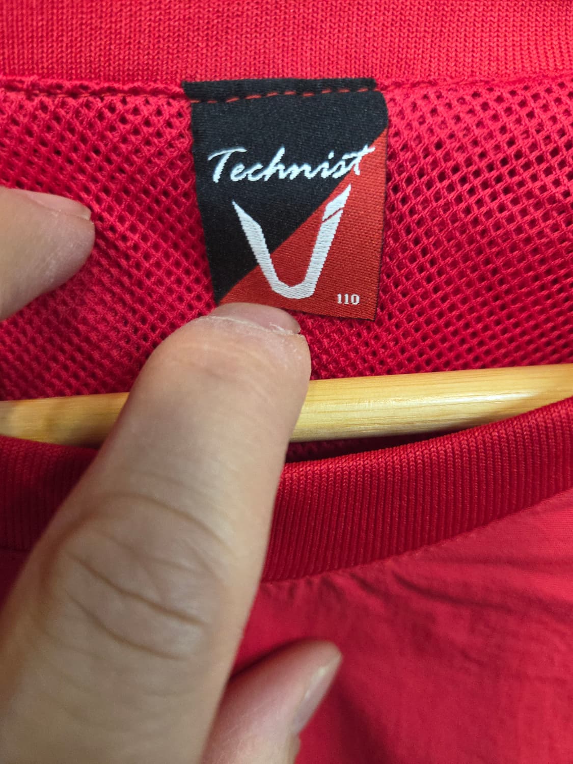 테크니스트 배드민턴 웜업 우븐자켓 110 상품이미지3