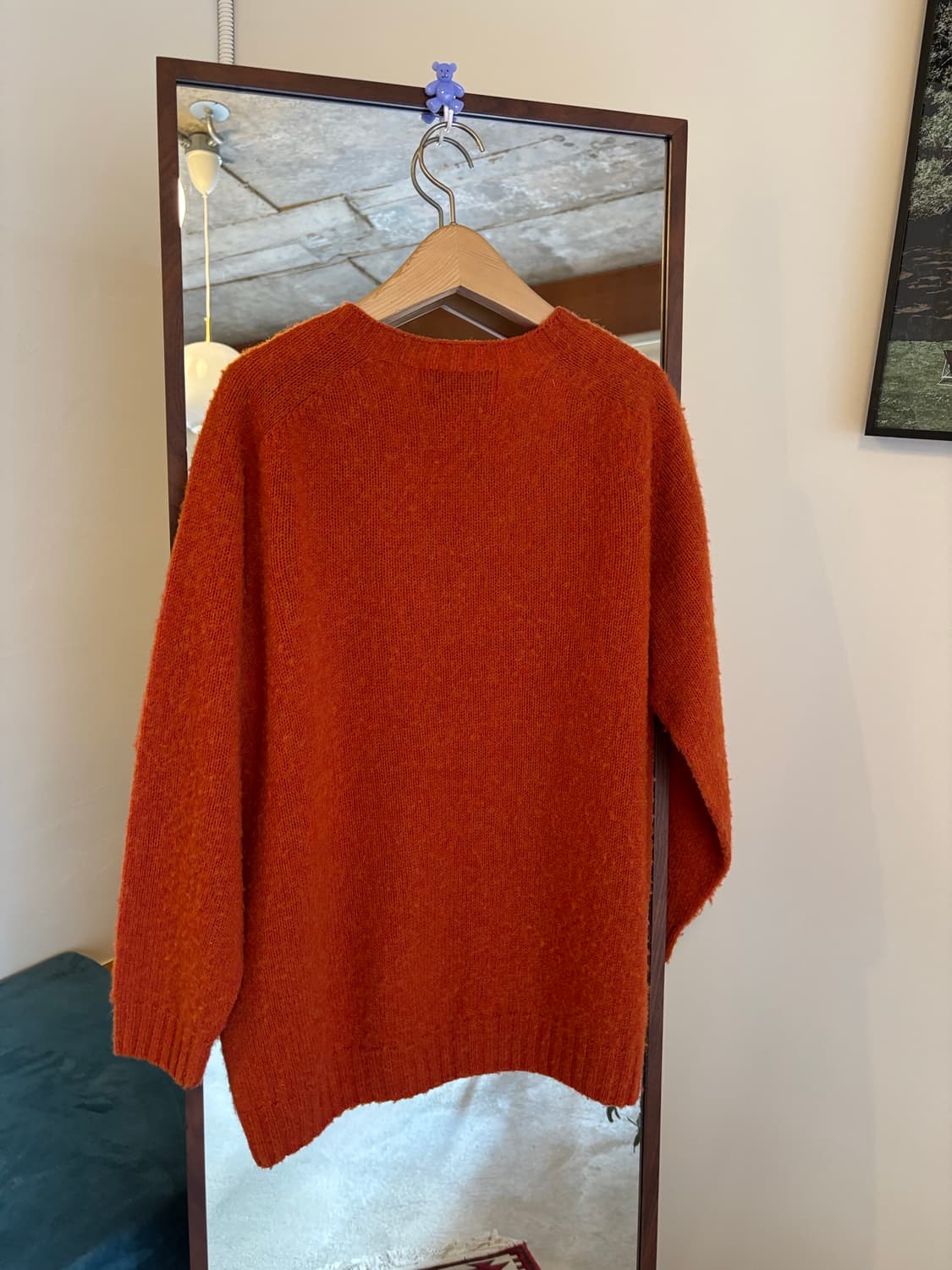 Harley 오렌지색 니트 스웨터 상품이미지5