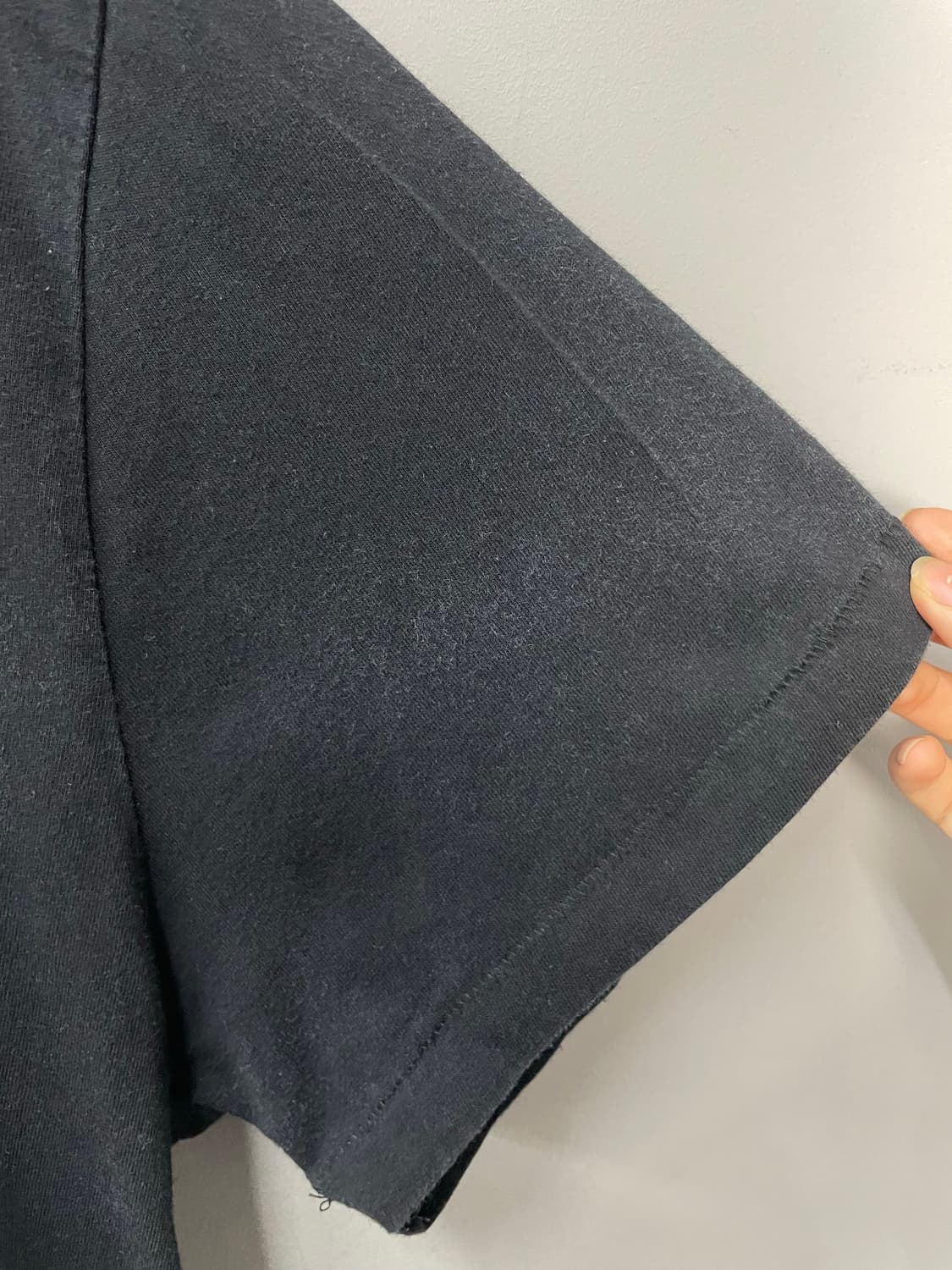 오프화이트 템프러처 블랙 반팔 H2397 상품이미지6